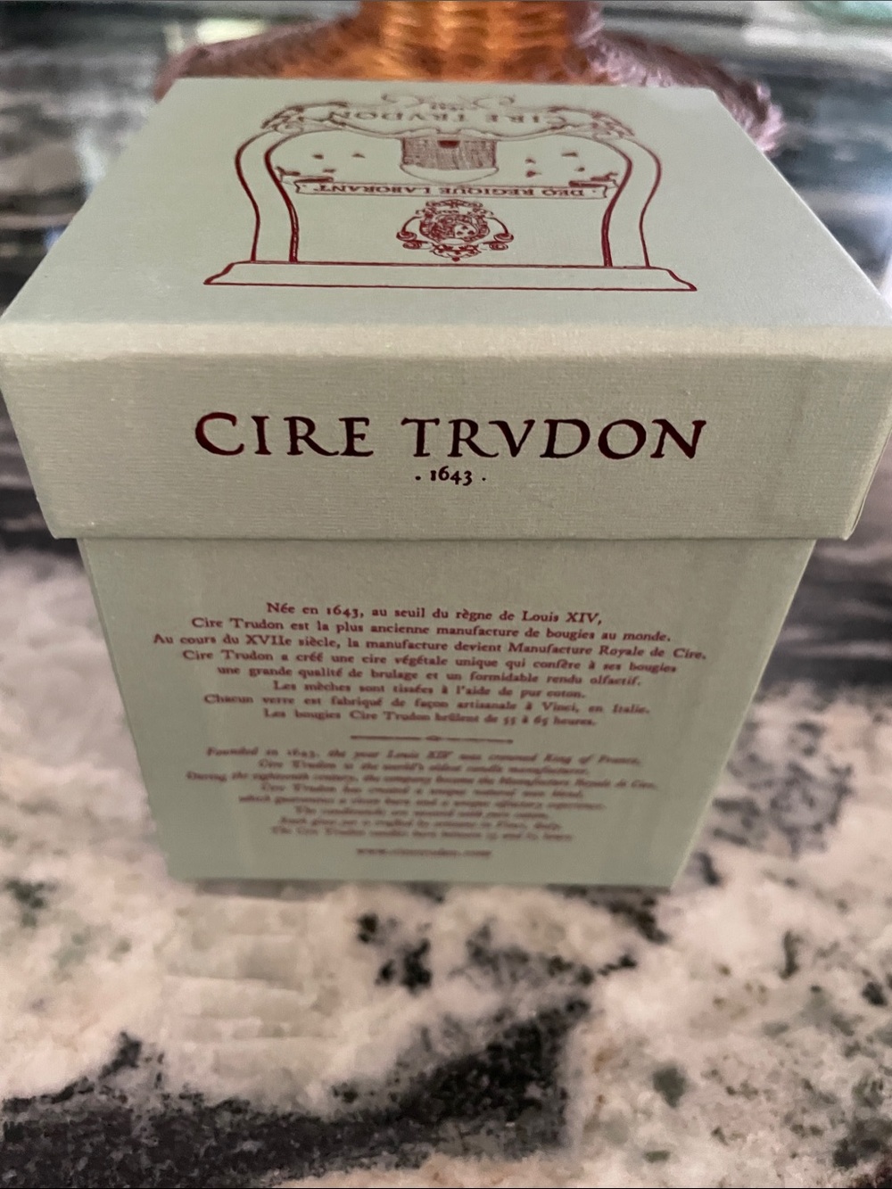 Cire Trudon candle